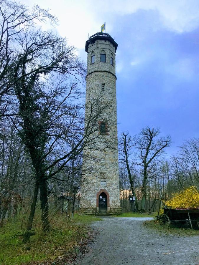 Ferienwohnung Auszeit Am Kurpark Bad Berka - Balkon - Ruhige Lage- Gratis Parkplatz & Wlan Eksteriør bilde