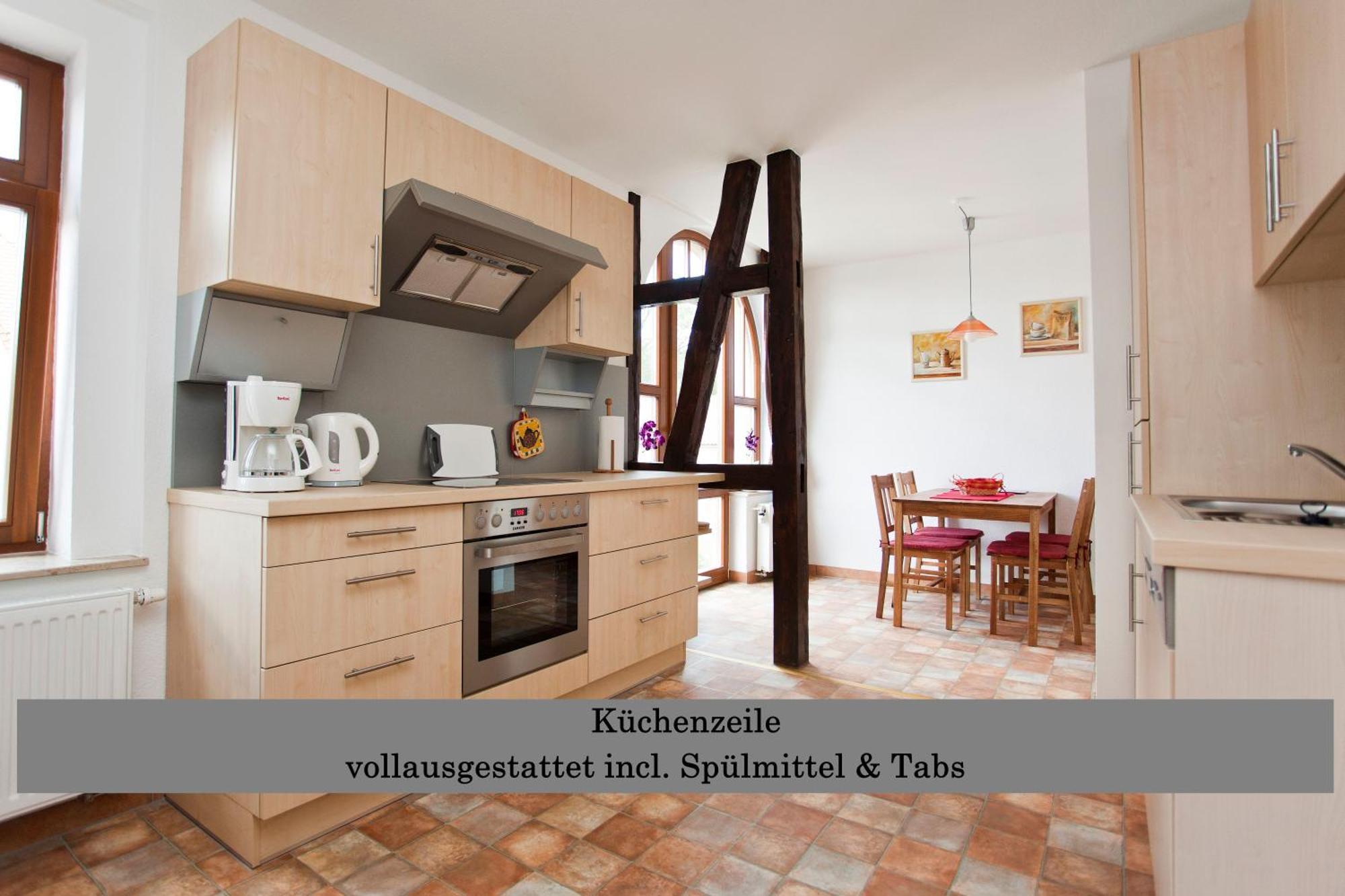 Ferienwohnung Auszeit Am Kurpark Bad Berka - Balkon - Ruhige Lage- Gratis Parkplatz & Wlan Eksteriør bilde