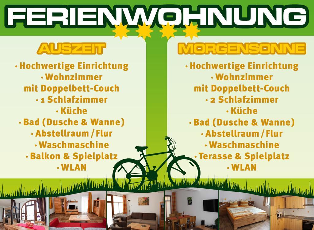 Ferienwohnung Auszeit Am Kurpark Bad Berka - Balkon - Ruhige Lage- Gratis Parkplatz & Wlan Rom bilde